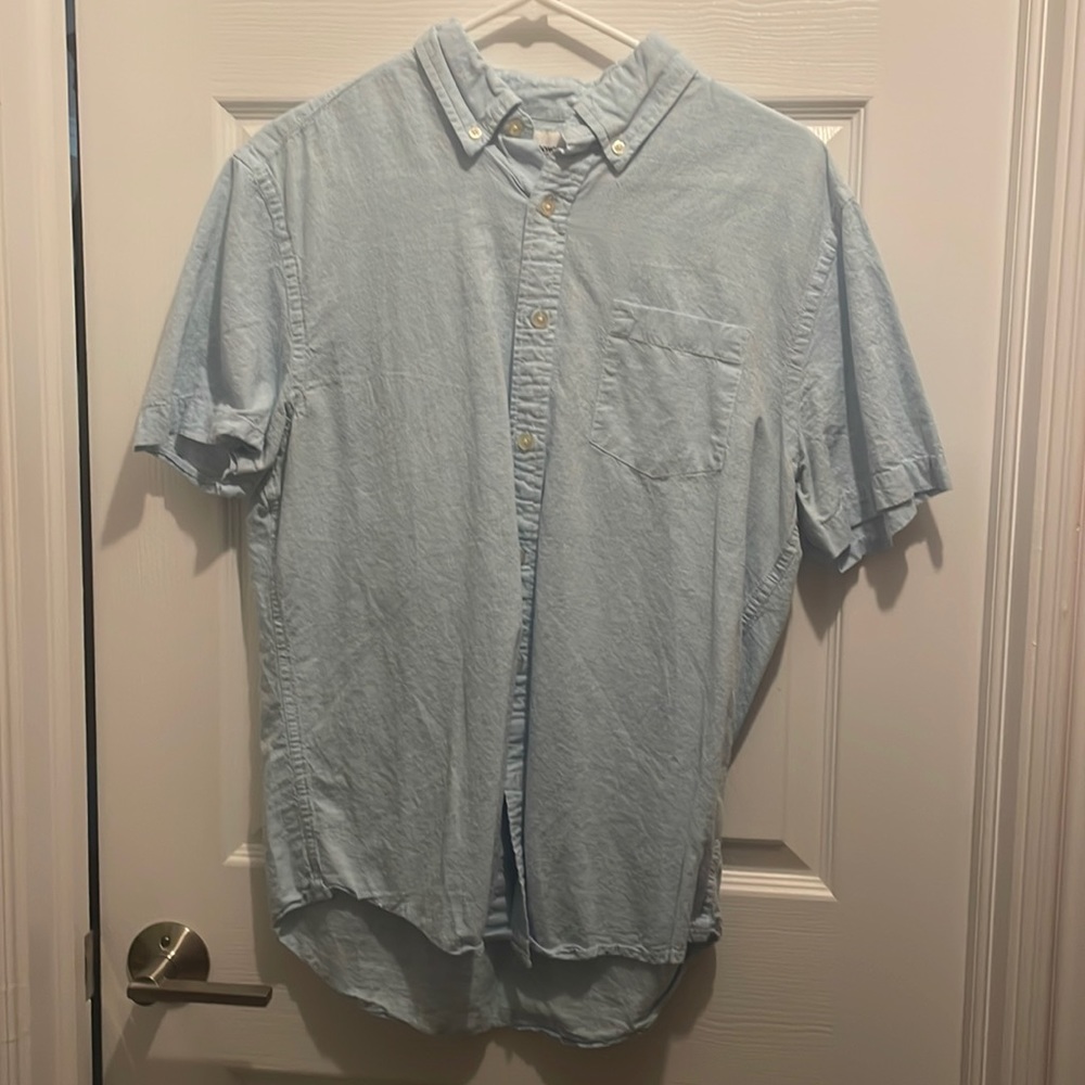Baby Blue Casual Shirt
